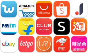 Online shopping apps