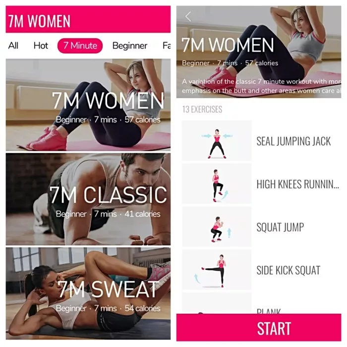 Free workout apps for women