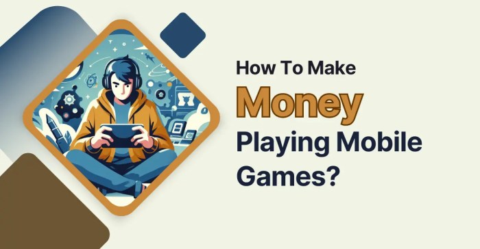 Make money playing mobile games